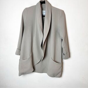 SZ M Carolina Belle Leek Gray Jacket